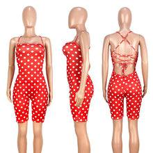 Load image into Gallery viewer, Sexy Bodycon One Piece Jumpsuit Shorts Playsuit New Women Colorful Tie Dye Fitness Romper Skinny Backless Summer Beach Bodysuits