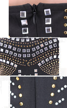 Load image into Gallery viewer, Sexy Sparkly Rhinestone Jumpsuit Shorts Overalls Women Elegant Strapless Birthday Party Playsuits Glitter Sequin Jumpsuit Romper