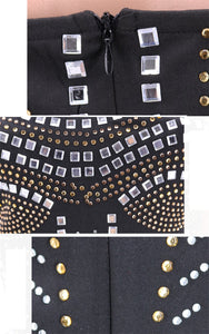 Sexy Sparkly Rhinestone Jumpsuit Shorts Overalls Women Elegant Strapless Birthday Party Playsuits Glitter Sequin Jumpsuit Romper