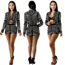 Load image into Gallery viewer, Glamorous Short Suit Women Two Piece Sets